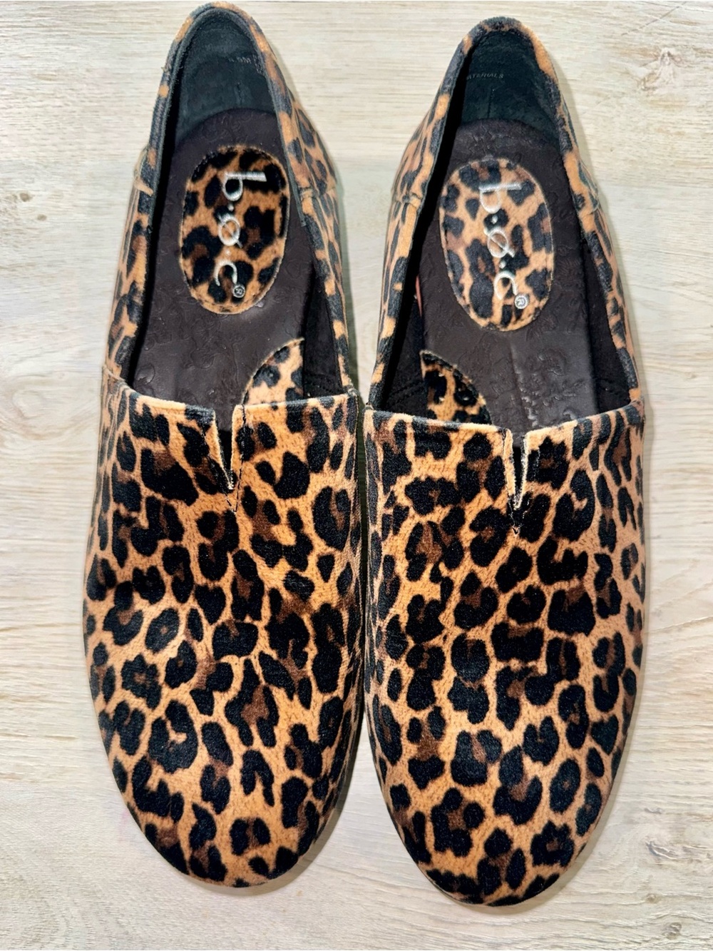 BOC Suree Leopard Animal Print Loafers Women's Shoes - Brown/Black